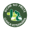 logo bicho no poste- Clínica Veterinária - Imirim